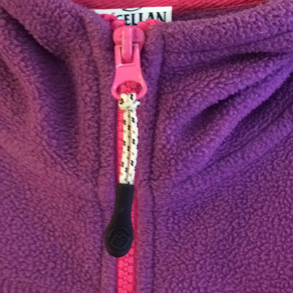Magellan outdoors purple zip up hoodie youth L - Picture 4 of 8